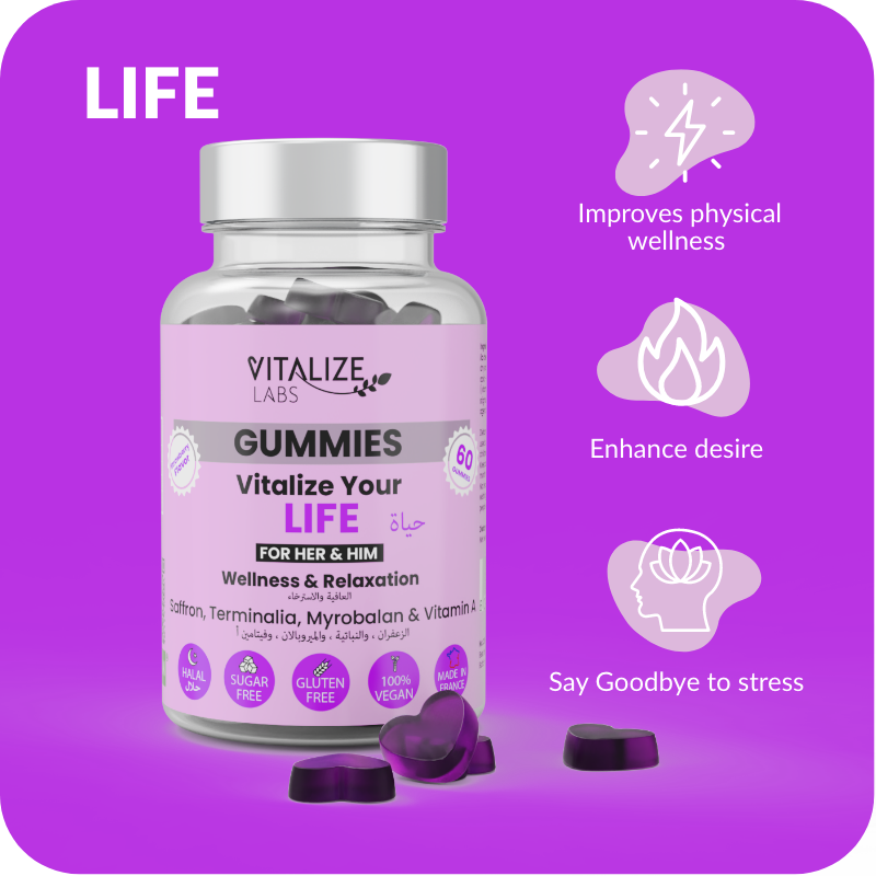 Vitalize Your Life Gummies Natural Food Supplements VITALIZE LABS